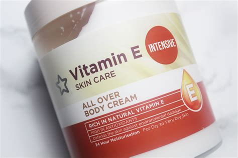 vitamin e for dry skin.